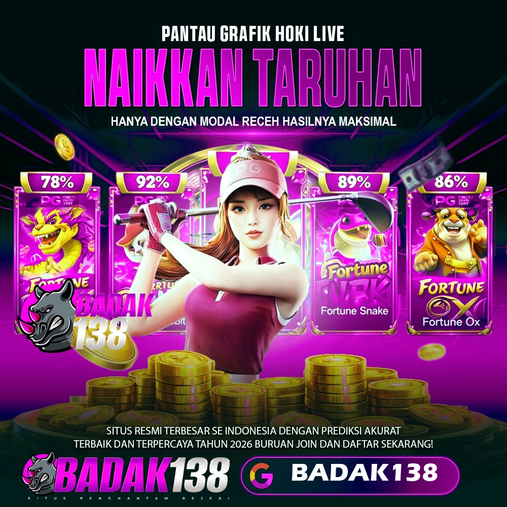 BADAK138: Situs Toto 4d Slot Gacor Hari Ini Bandar Togel Terpercaya